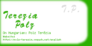 terezia polz business card